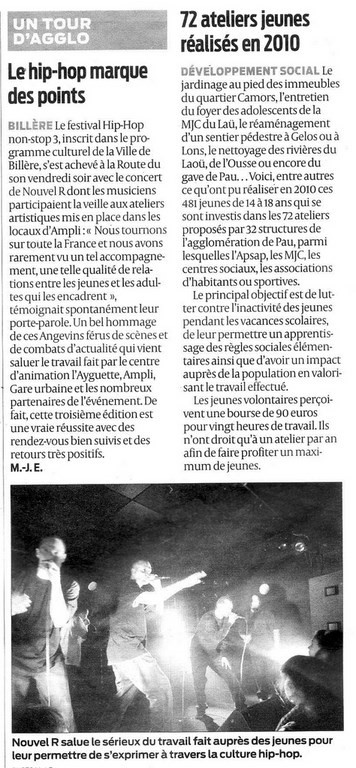 Article de presse — Cocodef / Article 4 / Gare Urbaine